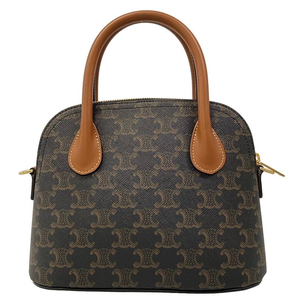 Celine Teen Honolyn Bag Handbag 120682DNK.04LU Tan (Brown) Triomphe Canvas Calf - Picture 3 of 8